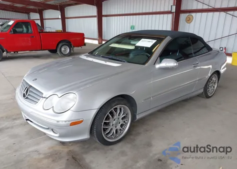 2005 Mercedes-Benz Clk 320 из США, поврежденный, VIN WDBTK65J55F140026